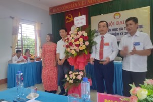 ĐẠI HỘI ĐẠI BIỂU HỘI KHUYẾN HỌC XÃ TÂN HƯƠNG