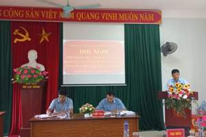 Hội nghị đối thoại trực tiếp với nhân dân trên địa bàn xã Tân Hương